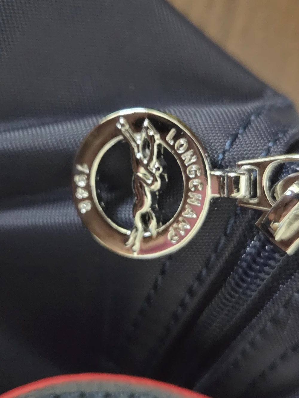 Longchamp compact navy